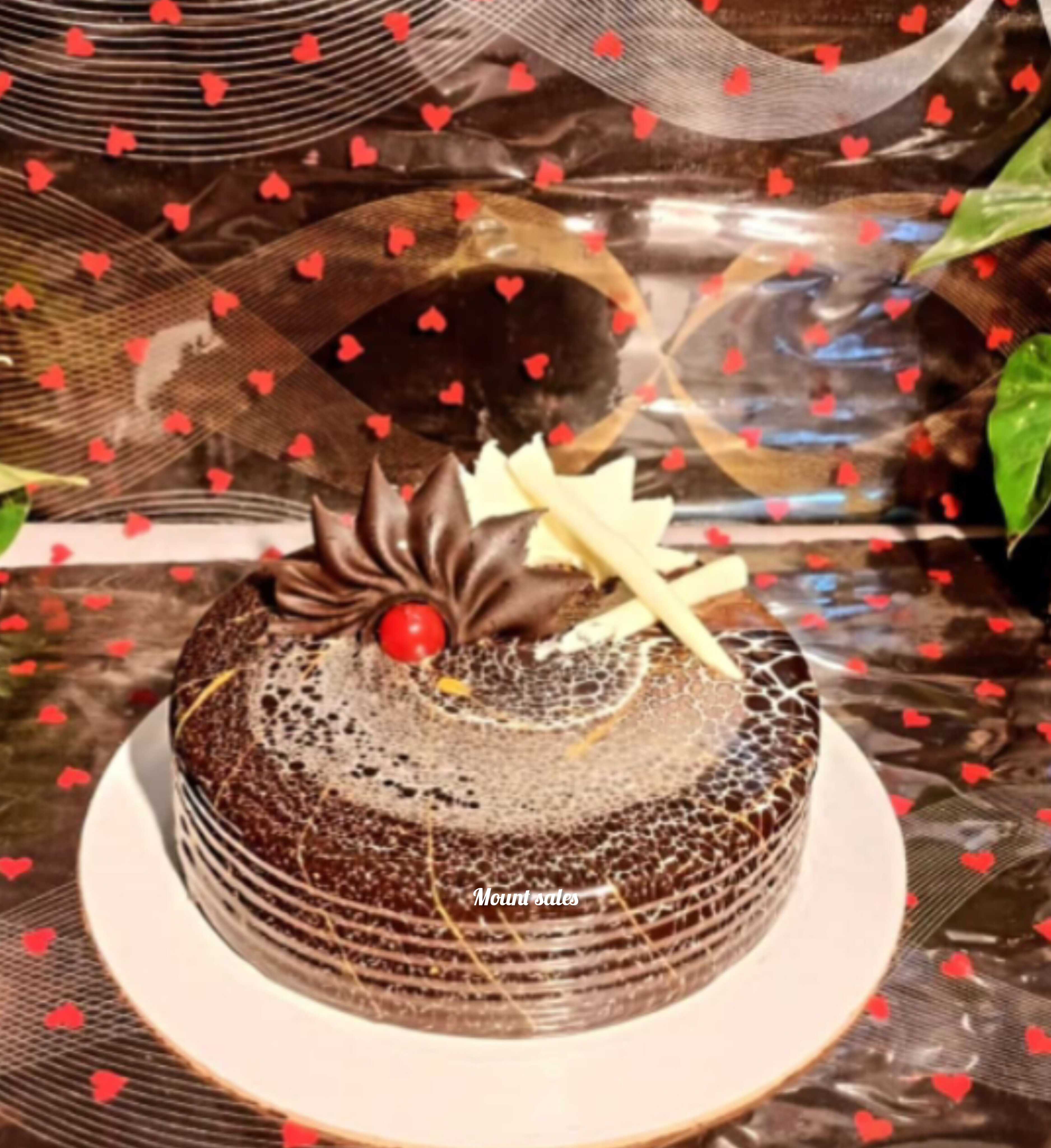 Premium RED N White Velvet Cake